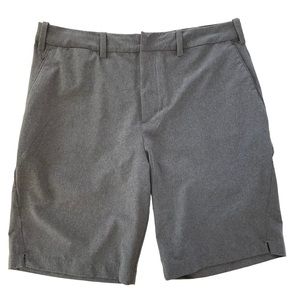 Coolibar Trek Hybrid Shorts Men’s 38 Gray Performance UPF 50+ Quick-Dry Stretch